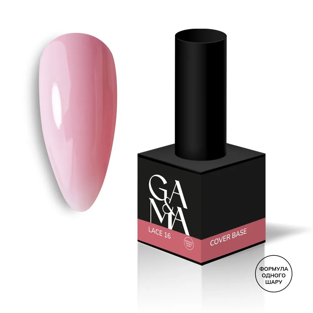 GA&amp;MA Cover base 016 Lace 15 ml - Level Up Beauty Supply
