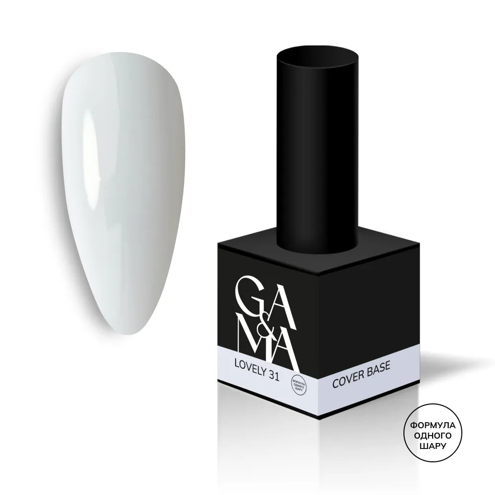 GA&amp;MA Cover base 031 Lovely 15 ml - Level Up Beauty Supply