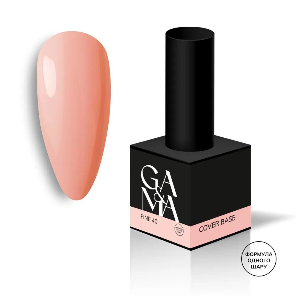 GA&amp;MA Cover base 040 Fine 15 ml - Level Up Beauty Supply