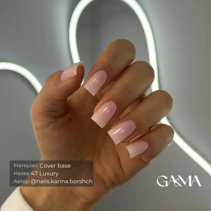 GA&amp;MA Cover base 047 Luxury 15 ml - Level Up Beauty Supply