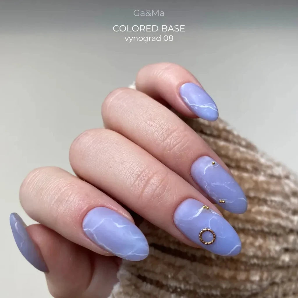 GA&amp;MA Cover base Colored 008 Vynohrad 15 ml - Level Up Beauty Supply