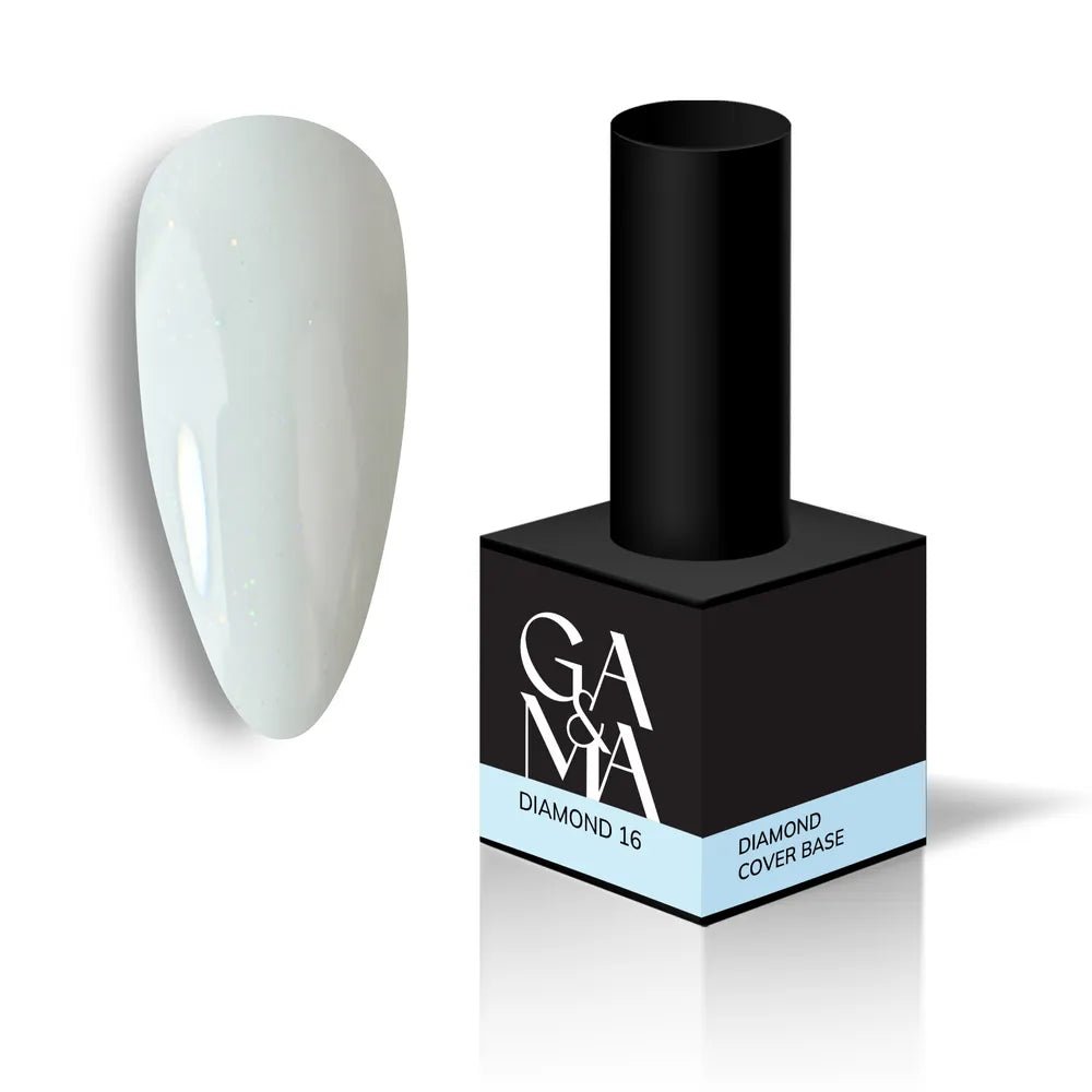GA&amp;MA Cover base Diamond 016 15 ml - Level Up Beauty Supply