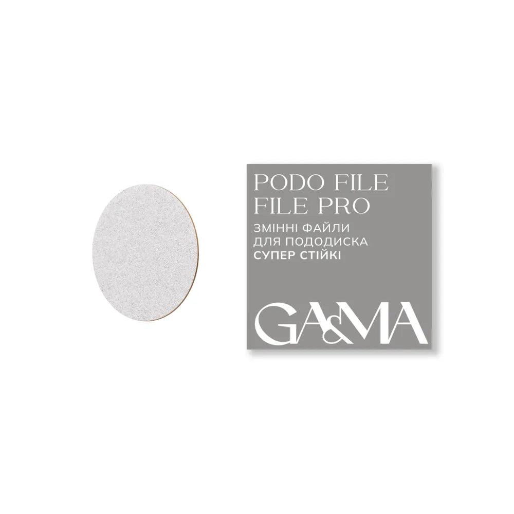 GA&amp;MA Disposable Files for PODO disc, 50 pcs - Level Up Beauty Supply