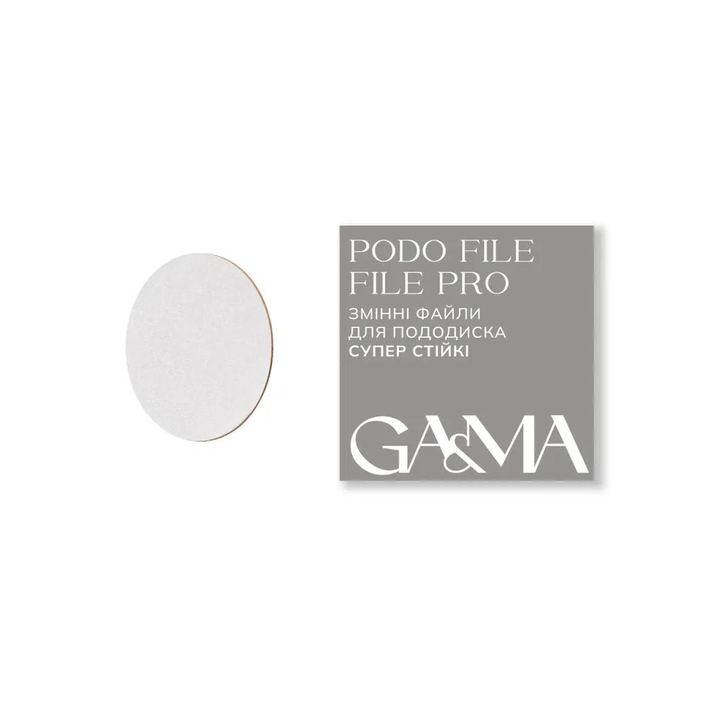 GA&amp;MA Disposable Files for PODO disc, 50 pcs - Level Up Beauty Supply