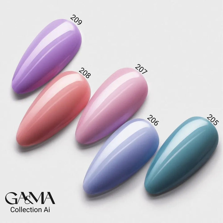 GA&amp;MA Gel polish AI collection 209 Awakening 10 ml (TPO free) - Level Up Beauty Supply
