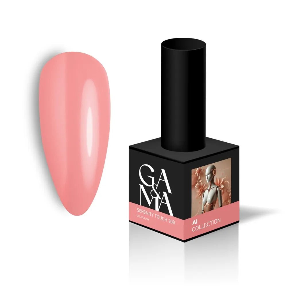 GA&amp;MA Gel polish AI collection 208 Serenity Touch 10 ml (TPO free) - Level Up Beauty Supply