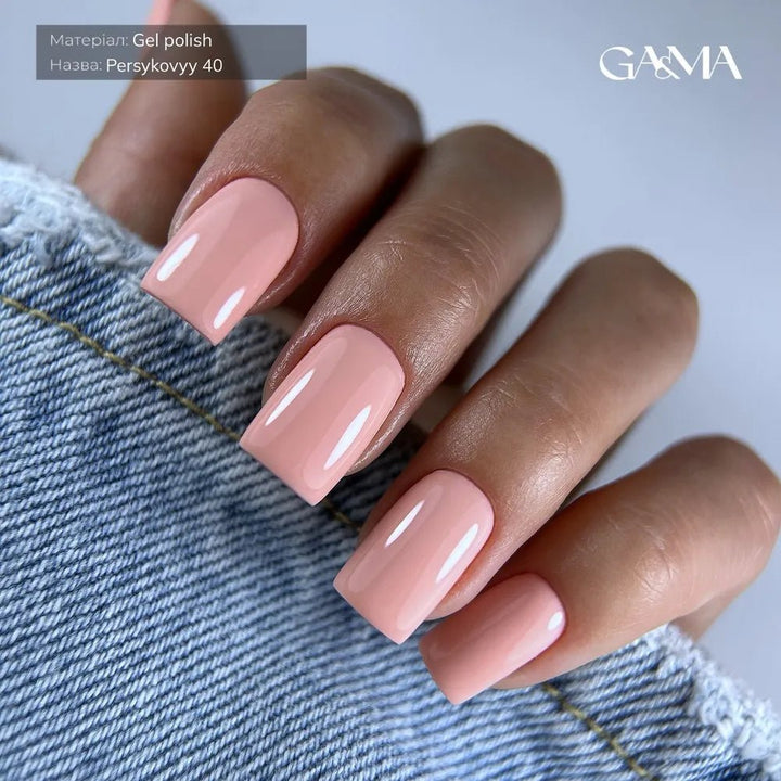 GA&amp;MA Gel polish Basic collection 040 persykovyy 10 ml (TPO free) - Level Up Beauty Supply