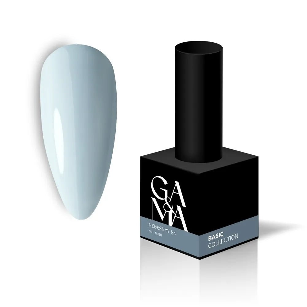 GA&amp;MA Gel polish Basic collection 054 nebesnyy 10 ml (TPO free) - Level Up Beauty Supply
