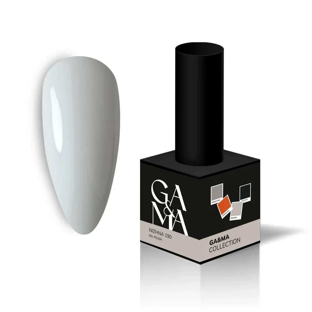 GA&amp;MA Gel polish GA&amp;MA collection Nizhna 190 10 ml (TPO free) - Level Up Beauty Supply
