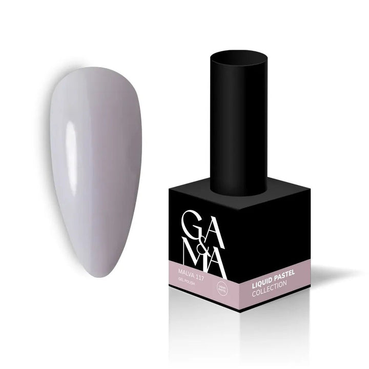 GA&amp;MA Gel polish Liquid pastel 117 Malva 10 ml (TPO free) - Level Up Beauty Supply
