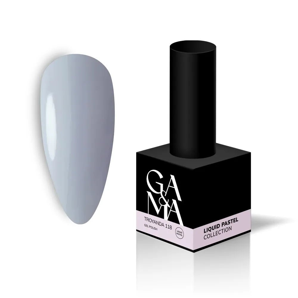 GA&amp;MA Gel polish Liquid pastel 118 Troyanda 10 ml (TPO free) - Level Up Beauty Supply