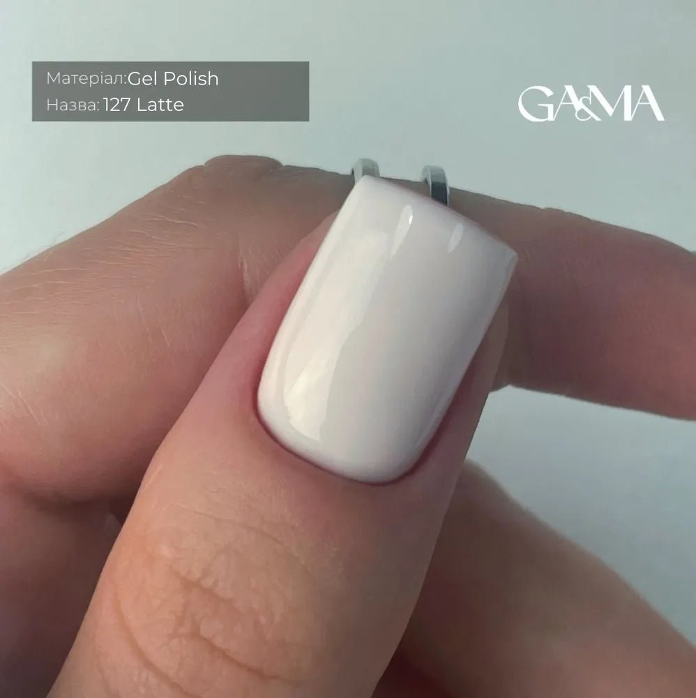 GA&amp;MA Gel polish Monochrome collection 127 Latte 10 ml (TPO free) - Level Up Beauty Supply
