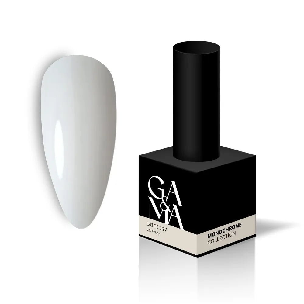 GA&amp;MA Gel polish Monochrome collection 127 Latte 10 ml (TPO free) - Level Up Beauty Supply