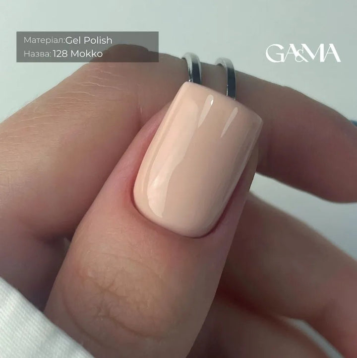 GA&amp;MA Gel polish Monochrome collection 128 Mokko 10 ml (TPO free) - Level Up Beauty Supply