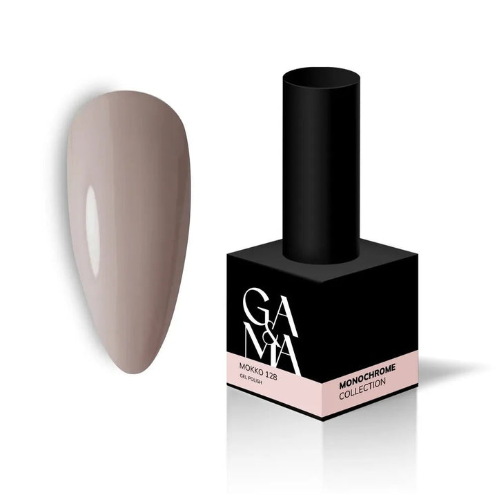 GA&amp;MA Gel polish Monochrome collection 128 Mokko 10 ml (TPO free) - Level Up Beauty Supply