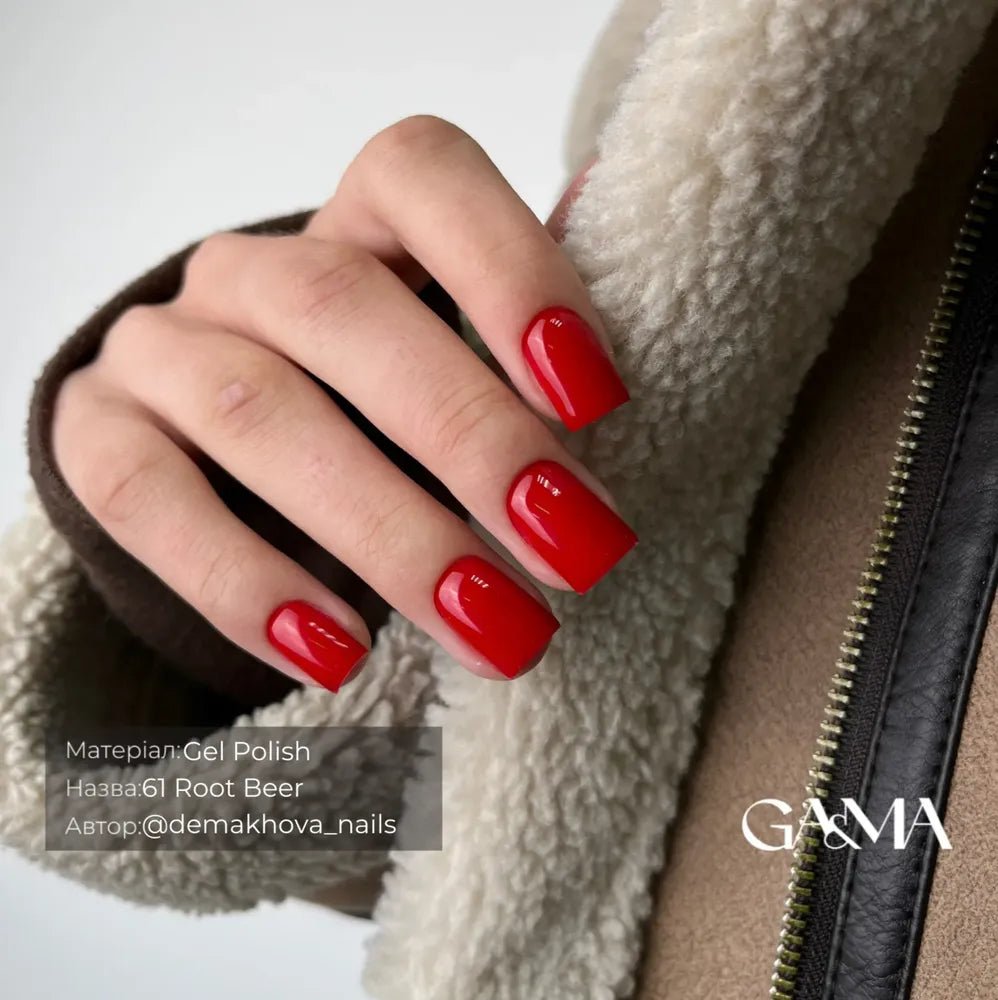 GA&amp;MA Gel polish Pantone collection 061 Root Beer 10 ml (TPO free) - Level Up Beauty Supply