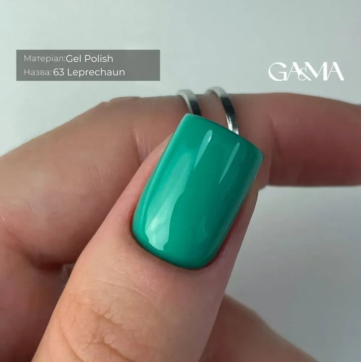 GA&amp;MA Gel polish Pantone collection 063 leprechaun 10 ml (TPO free) - Level Up Beauty Supply