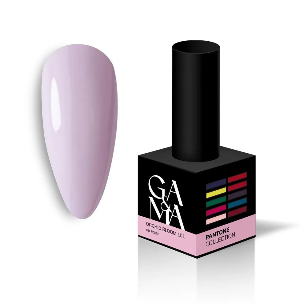 GA&amp;MA Gel polish Pantone collection 101 Orchid Bloom 10 ml (TPO free) - Level Up Beauty Supply