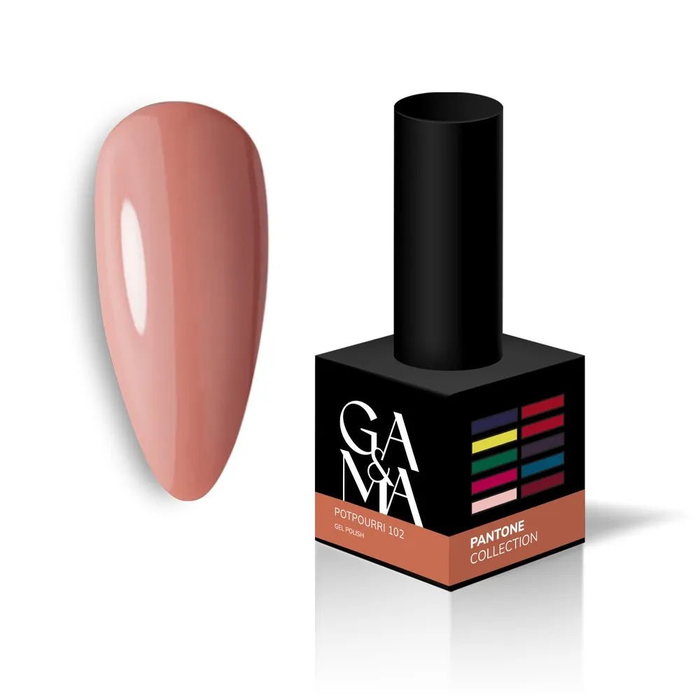 GA&amp;MA Gel polish Pantone collection 102 Potpourri 10 ml (TPO free) - Level Up Beauty Supply