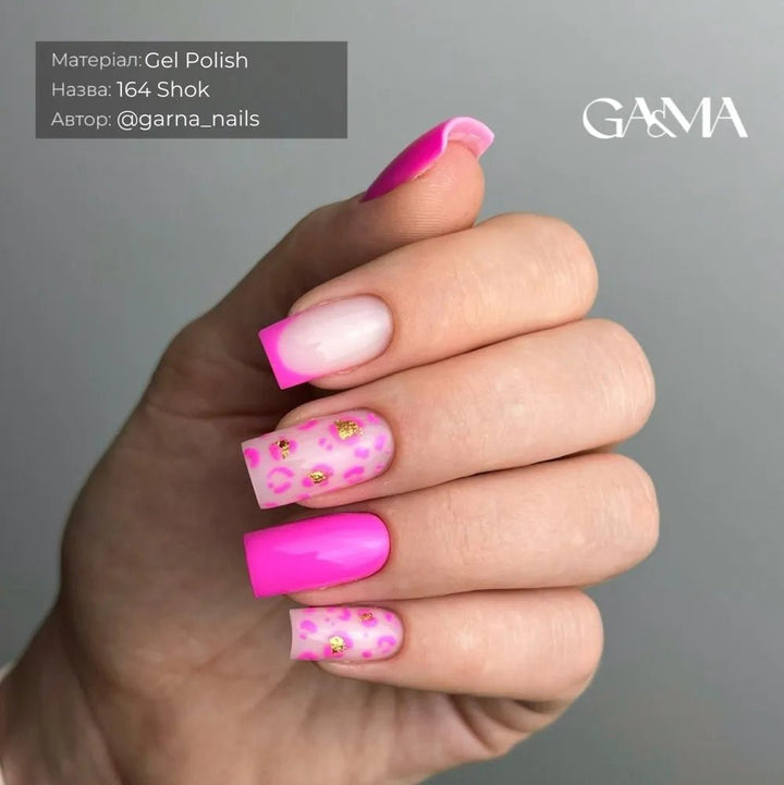 GA&amp;MA Gel polish Pop Art collection 164 Shok 10 ml (TPO free) - Level Up Beauty Supply