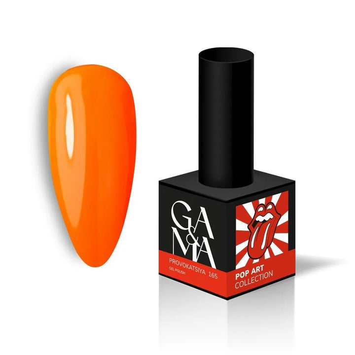 GA&amp;MA Gel polish Pop Art collection 165 Provokatsiya 10 ml (TPO free) - Level Up Beauty Supply