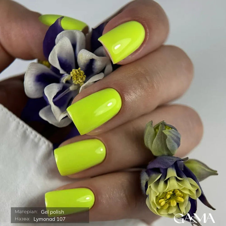 GA&amp;MA Gel polish Summer collection 107 Lymonad 10 ml (TPO free) - Level Up Beauty Supply