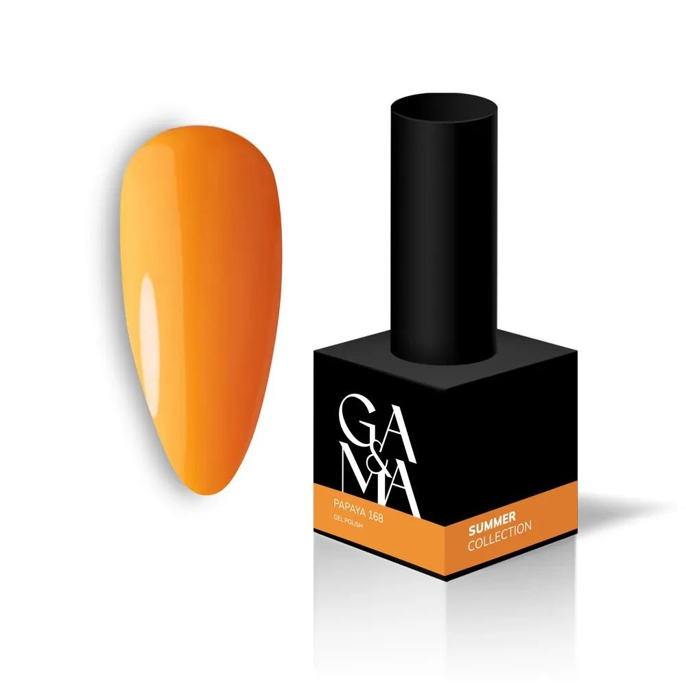 GA&amp;MA Gel polish Summer collection 168 Papaya 10 ml (TPO free) - Level Up Beauty Supply