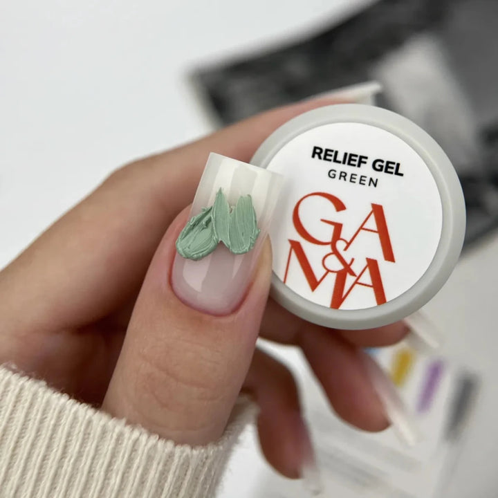 GA&amp;MA Relief Gel Green 5 g - Level Up Beauty Supply