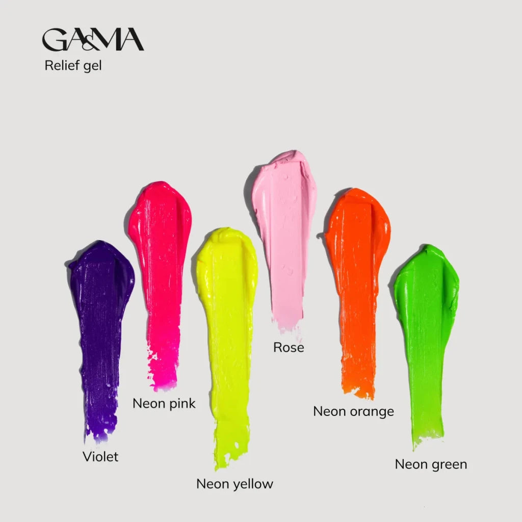 GA&amp;MA Relief Gel Rose 5 g - Level Up Beauty Supply