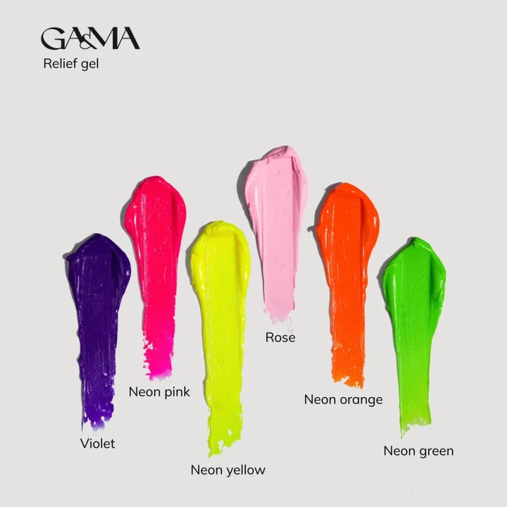GA&amp;MA Relief Gel Rose 5 g - Level Up Beauty Supply