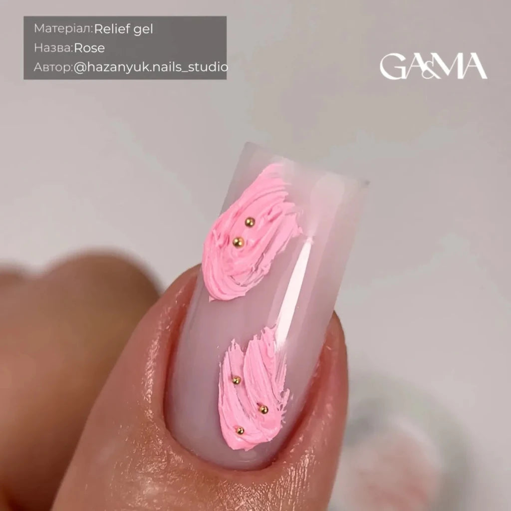 GA&amp;MA Relief Gel Rose 5 g - Level Up Beauty Supply