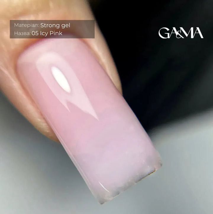 GA&amp;MA Strong Gel 005 Icy Pink 30 ml - Level Up Beauty Supply