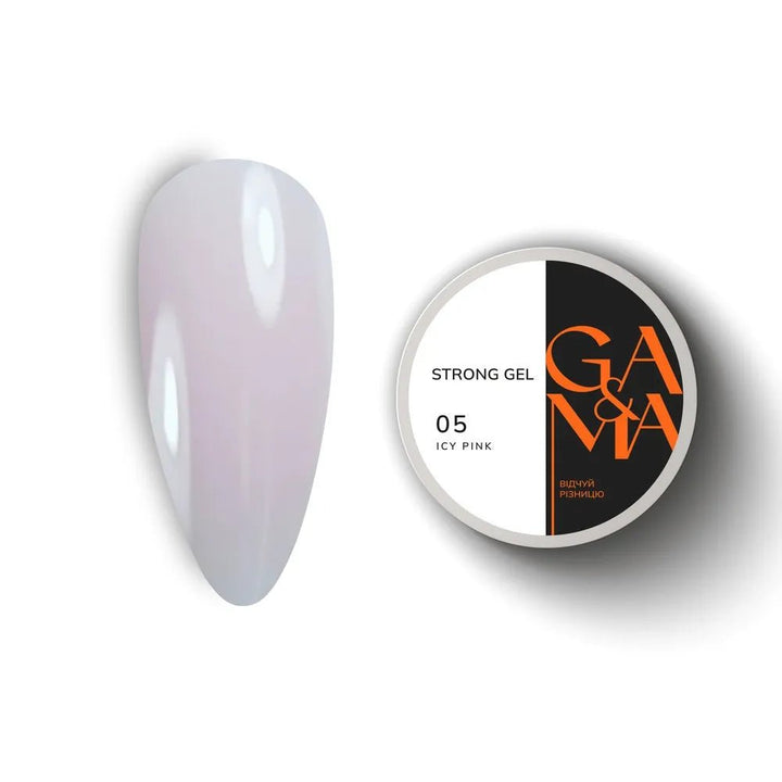 GA&amp;MA Strong Gel 005 Icy Pink 30 ml - Level Up Beauty Supply