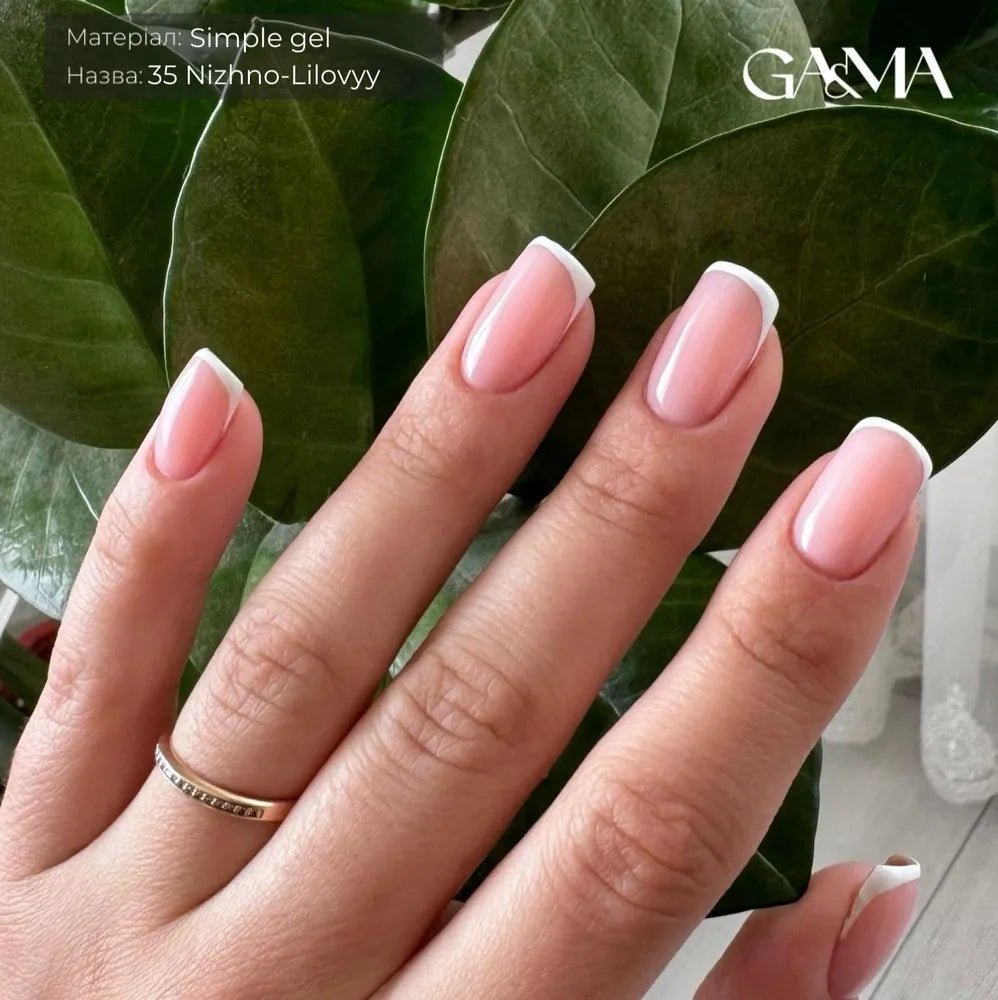 GA&amp;MA Simple gel 035 Nizhno - lilovyy - Level Up Beauty Supply