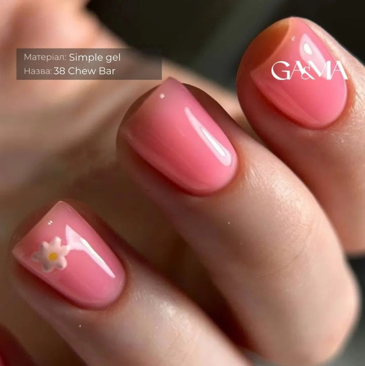 GA&amp;MA Simple gel 038 Chew Bar - Level Up Beauty Supply