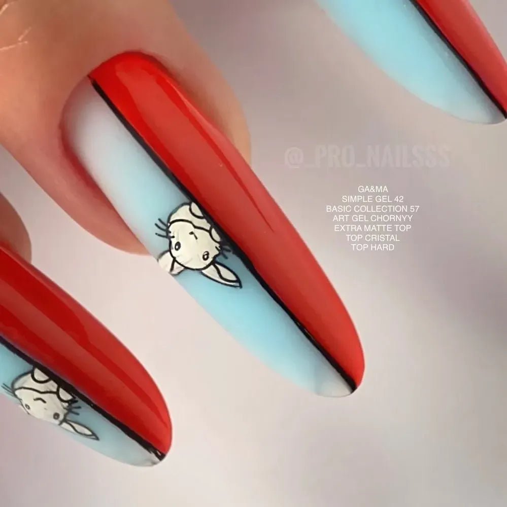GA&amp;MA Simple gel 042 Bubble Gum - Level Up Beauty Supply