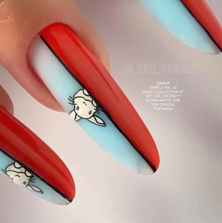 GA&amp;MA Simple gel 042 Bubble Gum - Level Up Beauty Supply