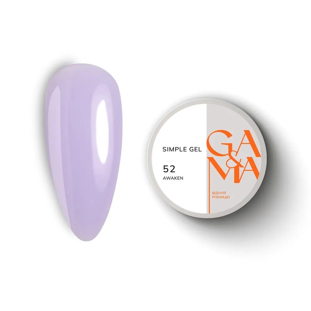 GA&amp;MA Simple gel 052 Awaken - Level Up Beauty Supply