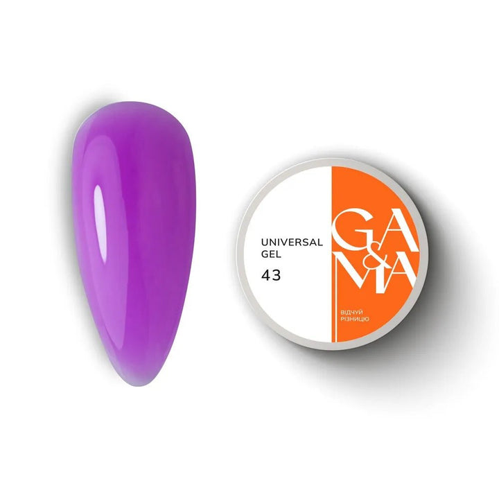 GA&amp;MA Universal Gel 043 15 ml - Level Up Beauty Supply