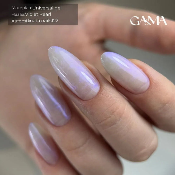 GA&amp;MA Universal Gel Violet Pearl limited 15 ml - Level Up Beauty Supply