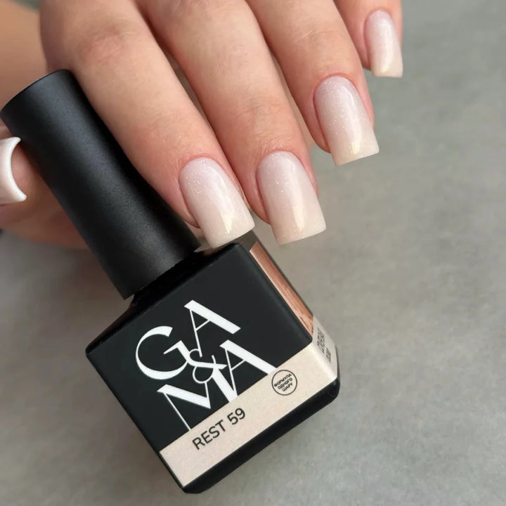 GA&amp;MA Cover base Colored 059 Rest 15 ml - Level Up Beauty Supply