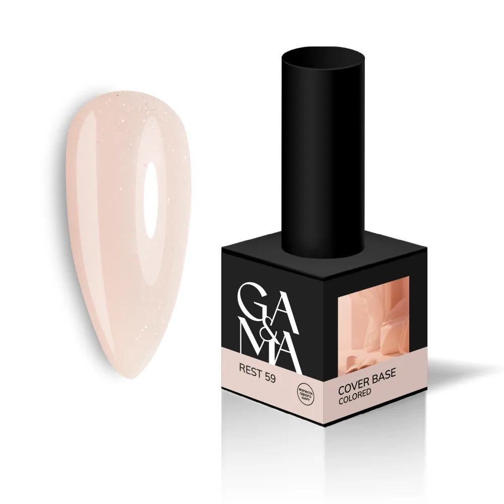 GA&amp;MA Cover base Colored 059 Rest 15 ml - Level Up Beauty Supply