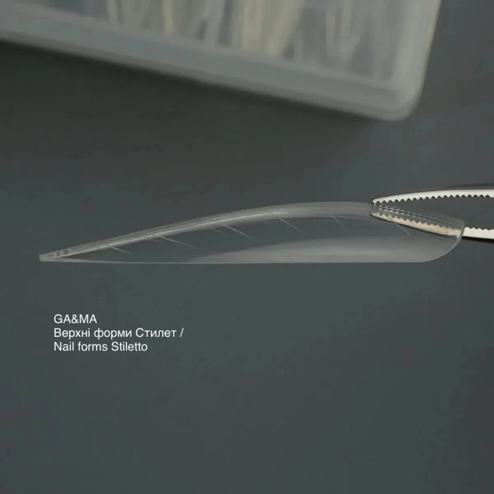 GA&amp;MA Dual Forms Stiletto, 120 pcs - Level Up Beauty Supply