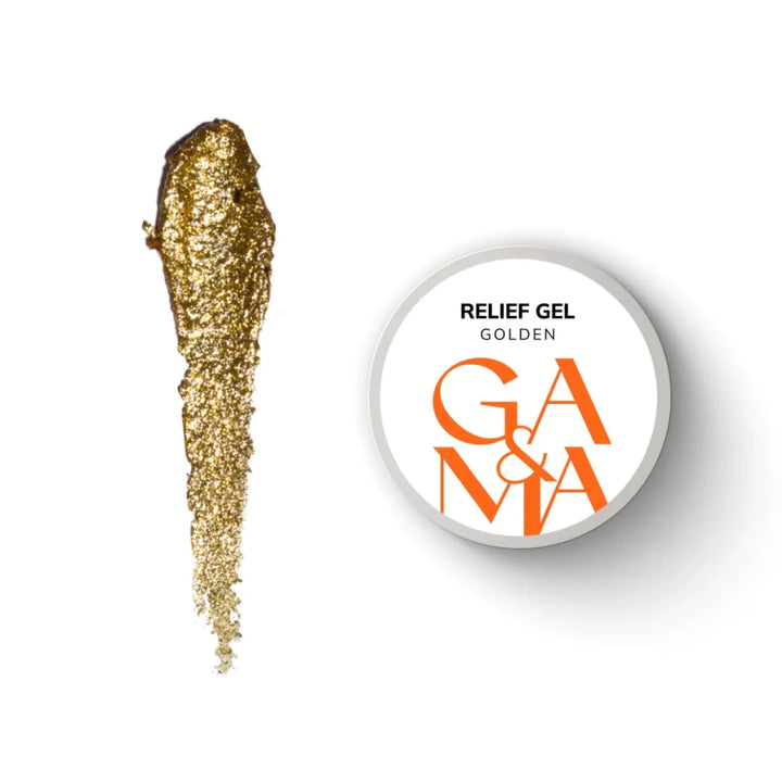 GA&amp;MA Relief Gel Gold 5 g - Level Up Beauty Supply