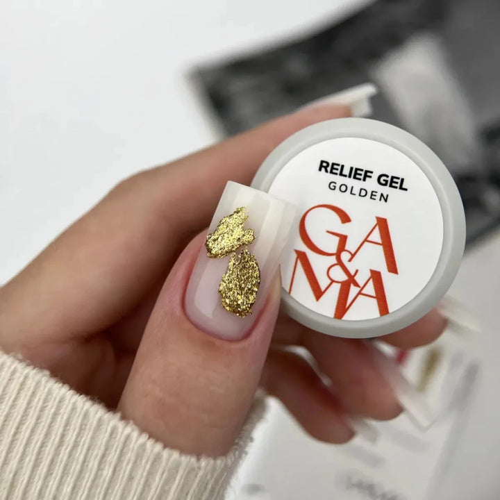 GA&amp;MA Relief Gel Gold 5 g - Level Up Beauty Supply