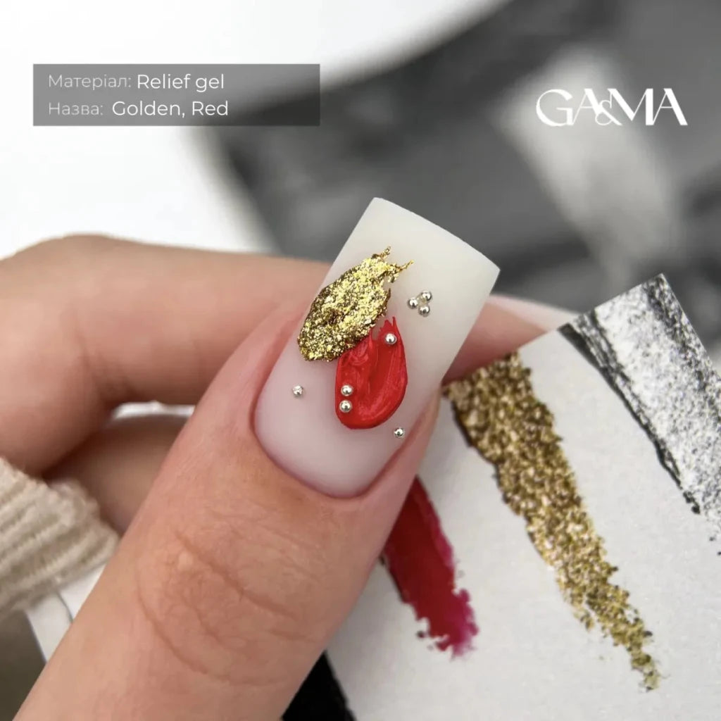 GA&amp;MA Relief Gel Gold 5 g - Level Up Beauty Supply
