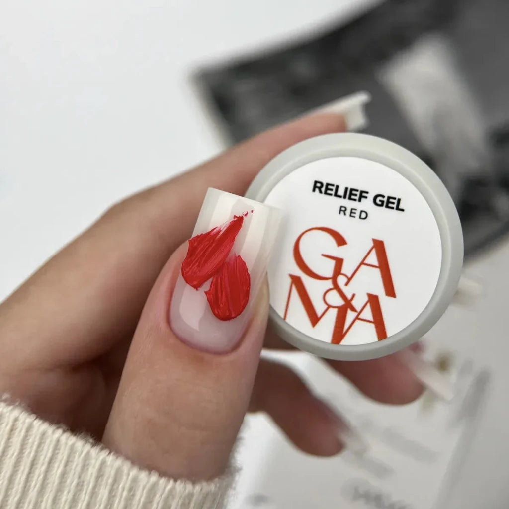 GA&amp;MA Relief Gel Red 5 g - Level Up Beauty Supply