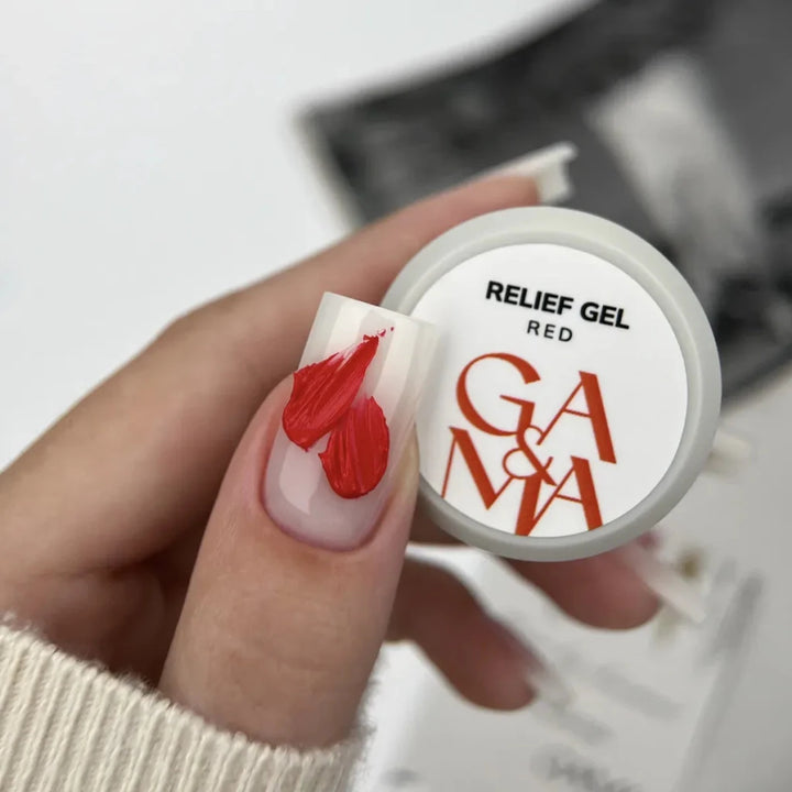 GA&amp;MA Relief Gel Red 5 g - Level Up Beauty Supply