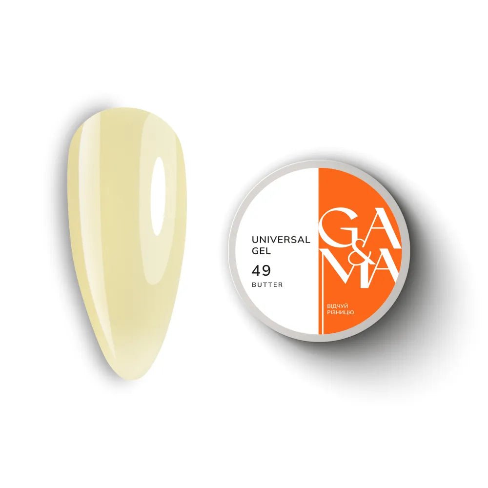 GA&amp;MA Universal Gel 049 Butter - Level Up Beauty Supply