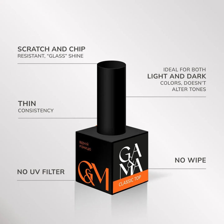 GA&amp;MA Classic Top 15 ml - Level Up Beauty Supply